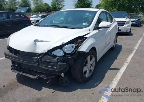 2013 Hyundai Elantra Gls из США, поврежденный, VIN 5NPDH4AE3DH275172